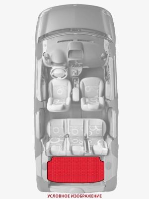 ЭВА коврики «Queen Lux» багажник для Chrysler Sebring (1G)